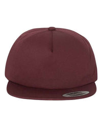Yupoong Classics Lightly-Structured Five-Panel Snapback Cap 6502