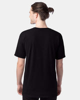 Hanes ComfortWash GDH100 Garment-Dyed T-Shirt - Black back