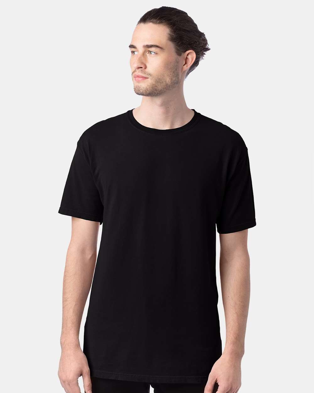 Hanes ComfortWash GDH100 Garment-Dyed T-Shirt - Black