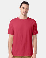 Hanes ComfortWash GDH100 Garment-Dyed T-Shirt - Crimson Fall