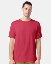 Hanes ComfortWash GDH100 Garment-Dyed T-Shirt - Crimson Fall