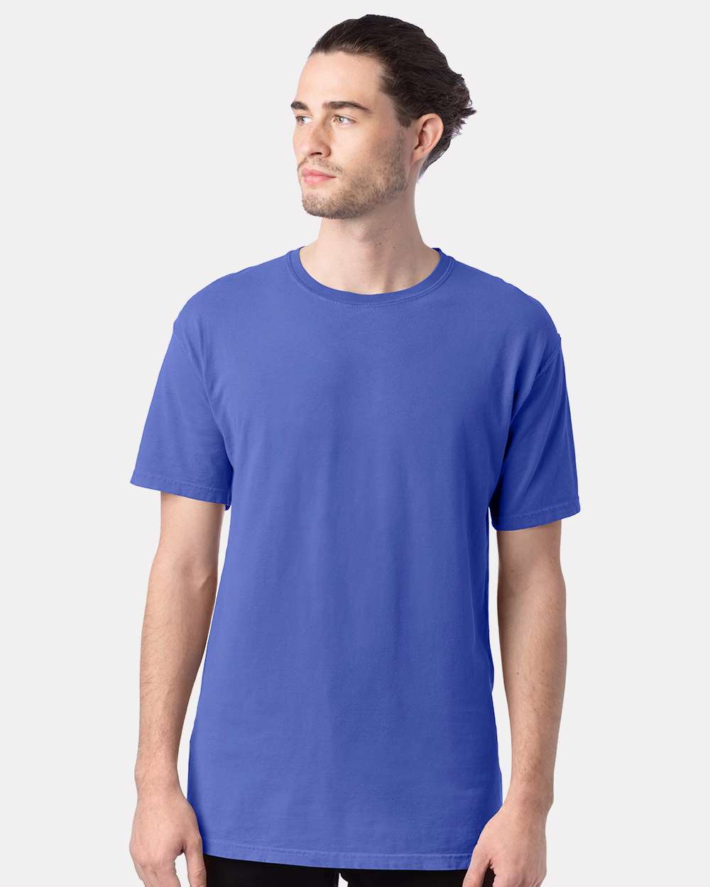Hanes ComfortWash GDH100 Garment-Dyed T-Shirt - Deep Forte Blue