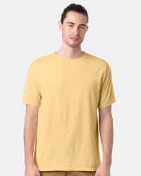 Hanes ComfortWash GDH100 Garment-Dyed T-Shirt - Summer Squash Yellow