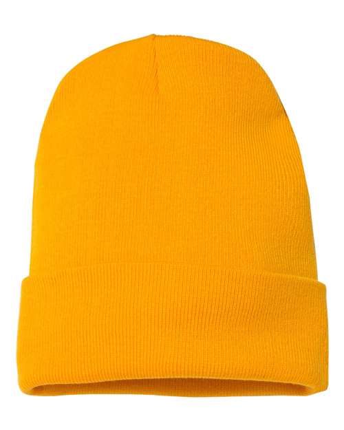 Yupoong Long Beanie with Cuff, Knit Cap - YP Classics® 1501KC