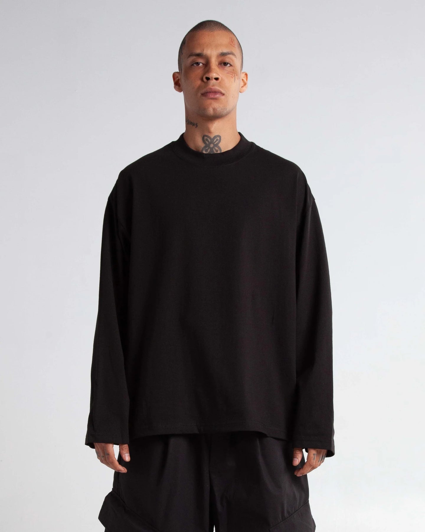 Shaka Wear Unisex Max Heavyweight Oversized Long Sleeve T-Shirt - SHMOL