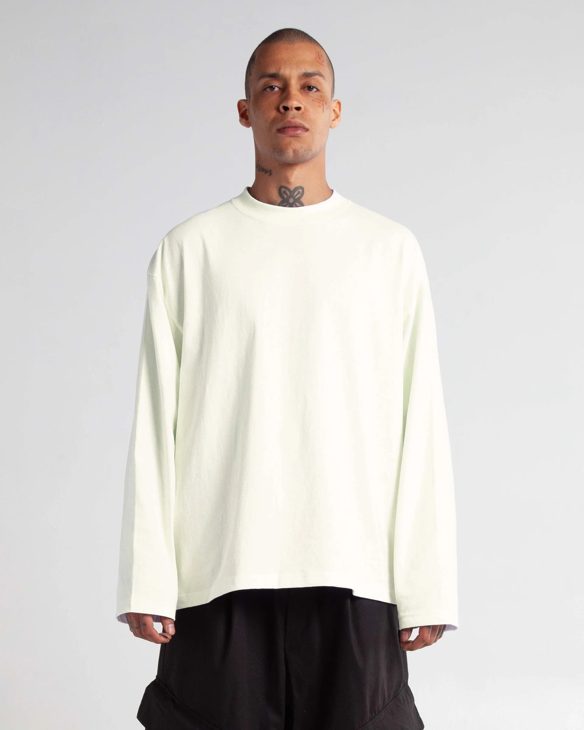 Shaka Wear Unisex Max Heavyweight Oversized Long Sleeve T-Shirt - SHMOL