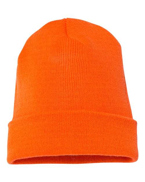 Yupoong Long Beanie with Cuff, Knit Cap - YP Classics® 1501KC