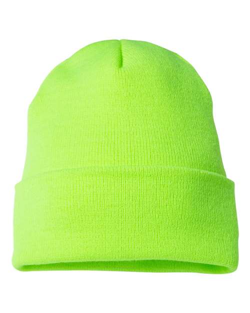 Yupoong Long Beanie with Cuff, Knit Cap - YP Classics® 1501KC