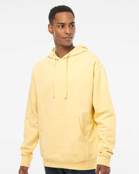 Independent Trading SS4500 Midweight Hoodie - Light Yellow