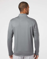 Adidas Men's Textured Quarter-Zip Pullover A295
