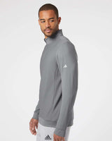 Adidas Men's Textured Quarter-Zip Pullover A295