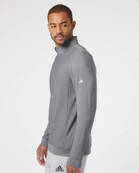 Adidas Men's Textured Quarter-Zip Pullover A295