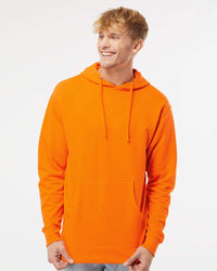 Independent Trading SS4500 Midweight Hoodie - Safety Orange