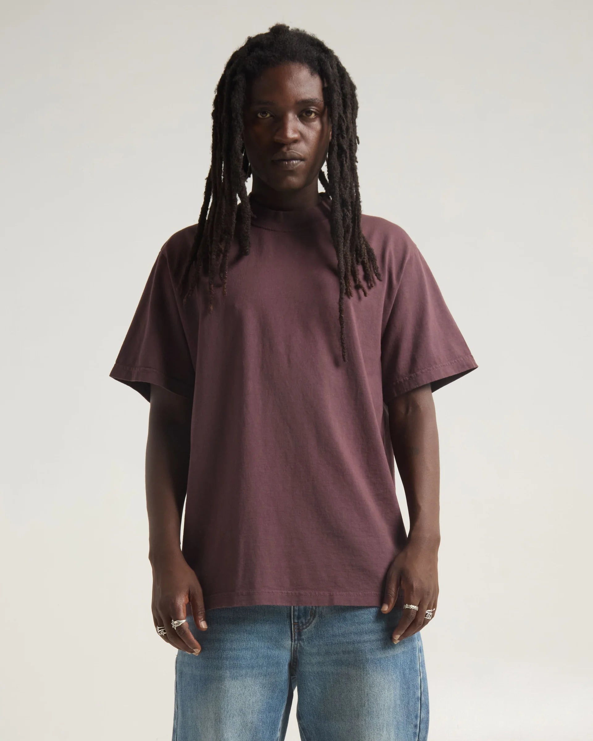 Shaka Wear Unisex Max Heavyweight Garment-Dyed T-Shirt - SHGD