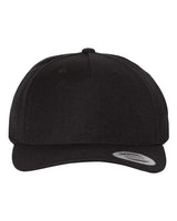 Premium Five-Panel Curved Bill Snapback Cap