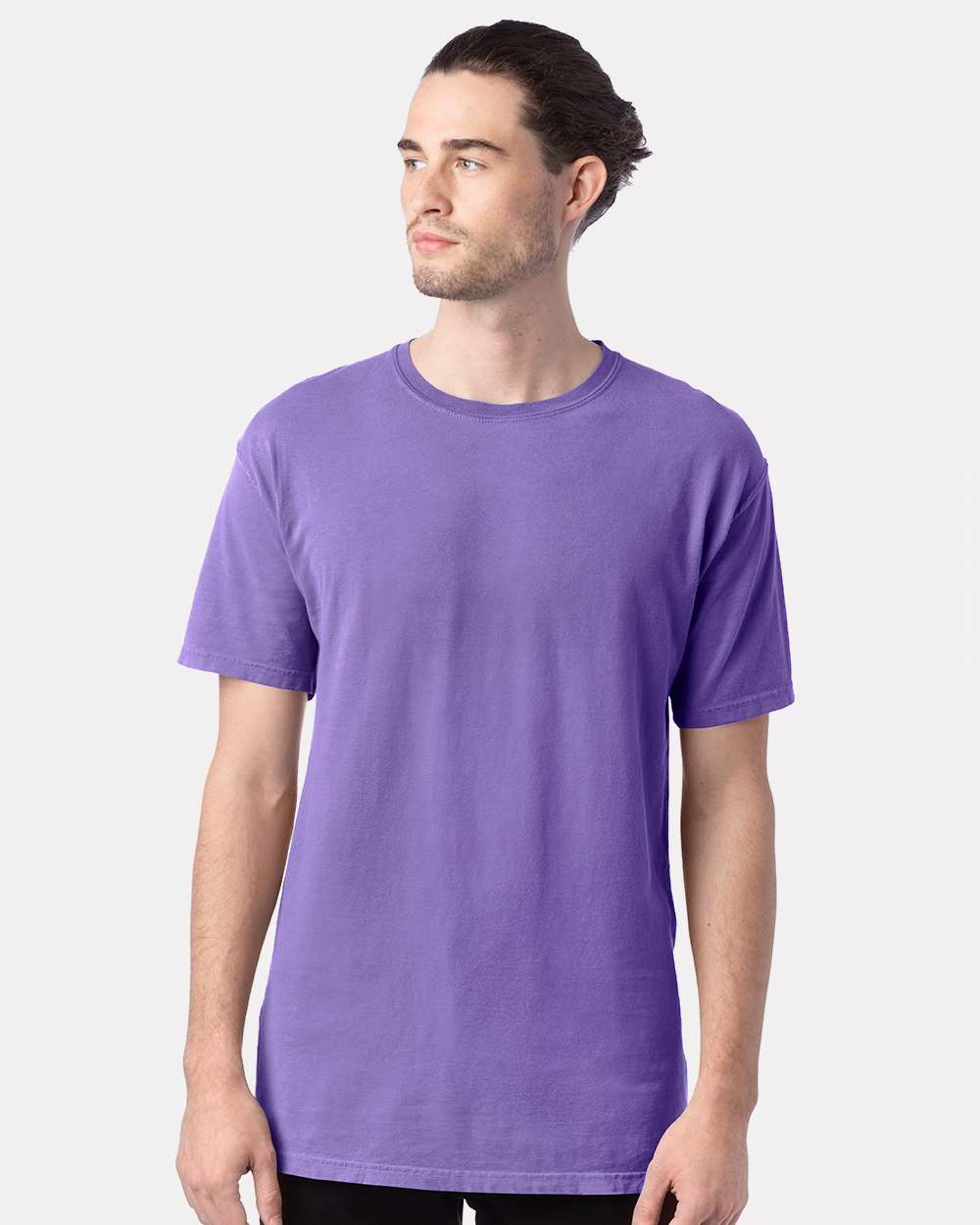 Hanes ComfortWash GDH100 Garment-Dyed T-Shirt - Lavender