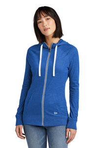 LNEA122 New Era® Women's Sueded Cotton Blend Full-Zip Hoodie