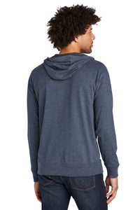NEA122 New Era® Sueded Cotton Blend Full-Zip Hoodie