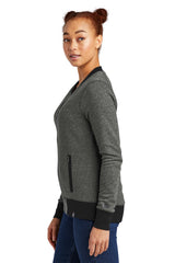 LNEA503 New Era® Women's French Terry Baseball Full-Zip