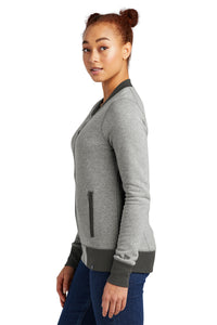 LNEA503 New Era® Women's French Terry Baseball Full-Zip