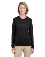 8622W UltraClub Ladies' Cool & Dry Performance Long-Sleeve Top