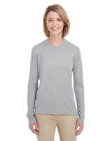 8622W UltraClub Ladies' Cool & Dry Performance Long-Sleeve Top
