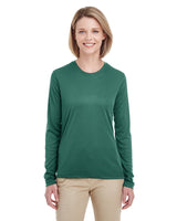 8622W UltraClub Ladies' Cool & Dry Performance Long-Sleeve Top