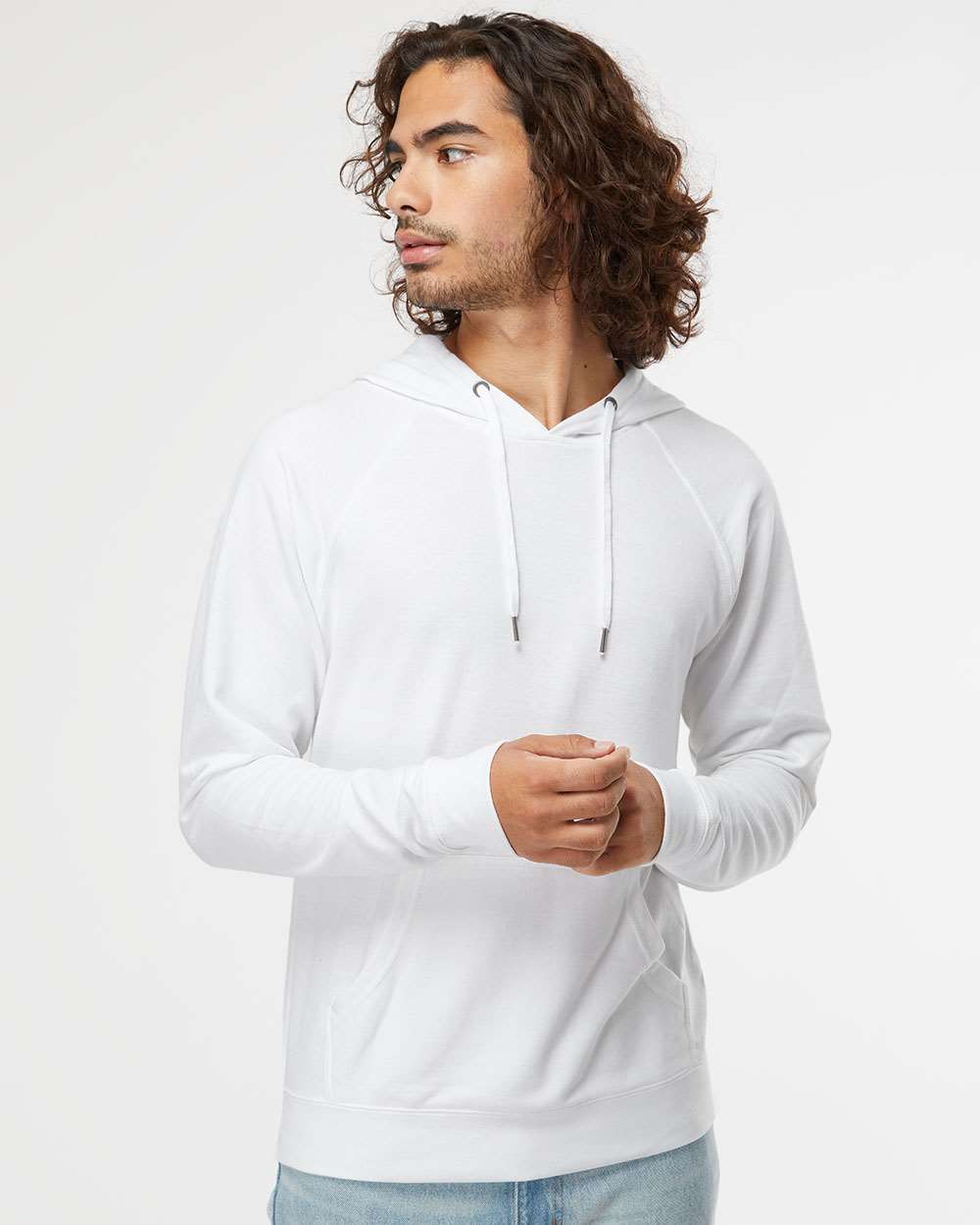 Independent Trading Co. - Unisex Lightweight Loopback Terry Hooded Pullover | SS1000