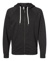Independent Trading Co. Icon Lightweight Loopback Terry Full-Zip Hooded Sweatshirt | SS1000Z