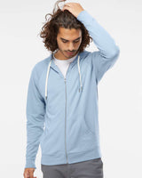Independent Trading Co. Icon Lightweight Loopback Terry Full-Zip Hooded Sweatshirt | SS1000Z