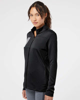 Adidas Women's 3-Stripes Double Knit Full-Zip Jacket A483