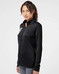 Adidas Women's 3-Stripes Double Knit Full-Zip Jacket A483