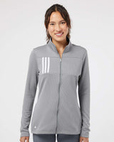 Adidas Women's 3-Stripes Double Knit Full-Zip Jacket A483