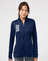 Adidas Women's 3-Stripes Double Knit Full-Zip Jacket A483