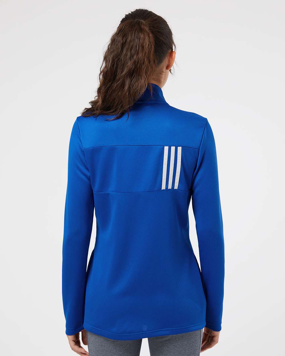 Adidas Women's 3-Stripes Double Knit Full-Zip Jacket A483