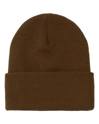 Yupoong Long Beanie with Cuff, Knit Cap - YP Classics® 1501KC