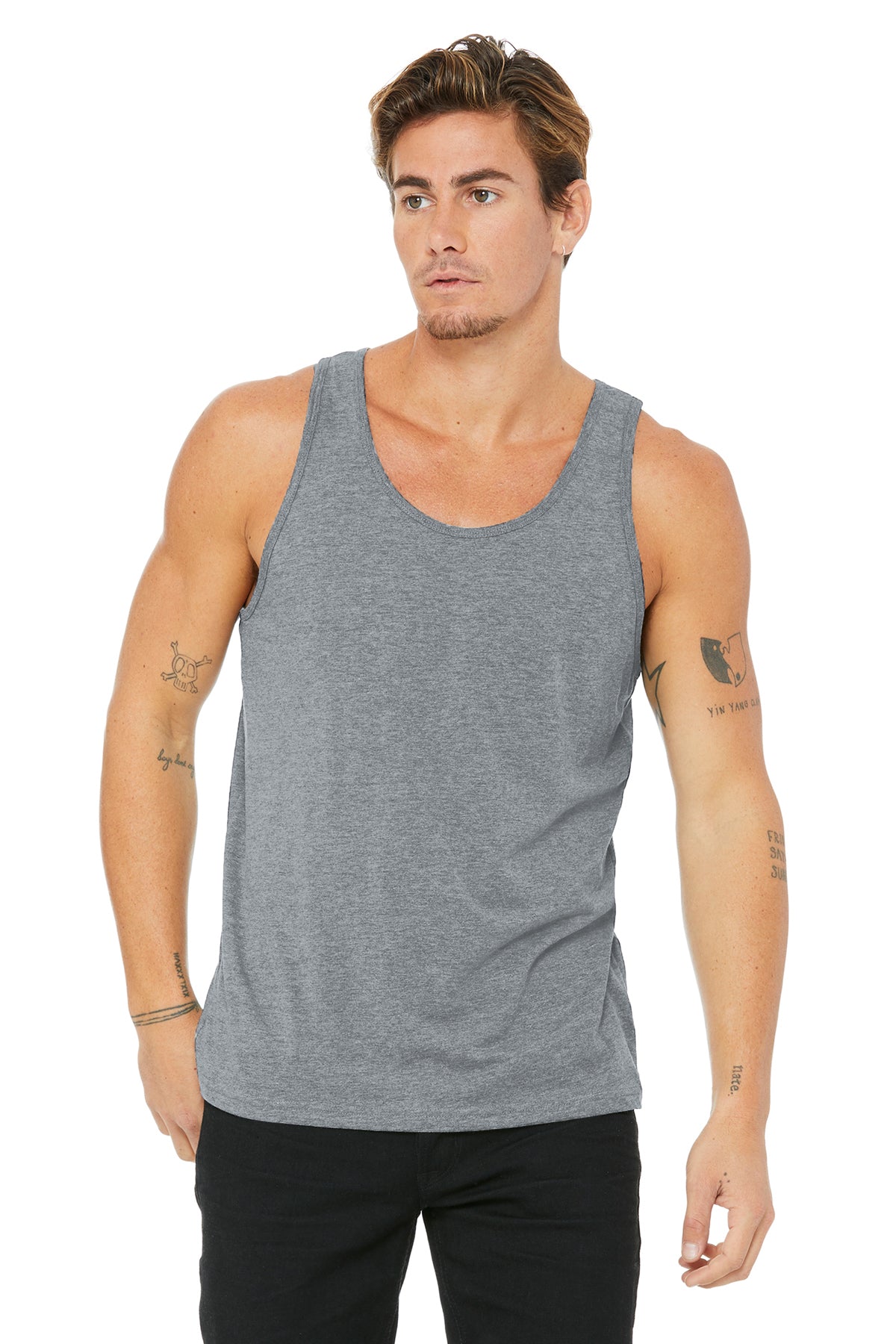 Bella+Canvas 3480 Unisex Jersey Tank - Athletic Heather