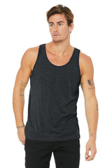 Bella+Canvas 3480 Unisex Jersey Tank - Dark Grey Heather