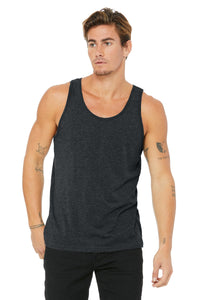 Bella+Canvas 3480 Unisex Jersey Tank - Dark Grey Heather