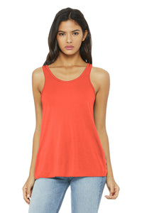 Bella+Canvas 8800 Women's Flowy Racerback Tank - Coral