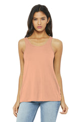 Bella+Canvas 8800 Women's Flowy Racerback Tank - Peach