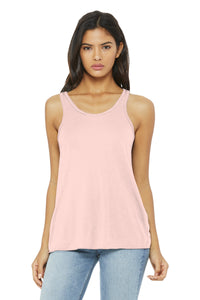 Bella+Canvas 8800 Women's Flowy Racerback Tank - Soft Pink