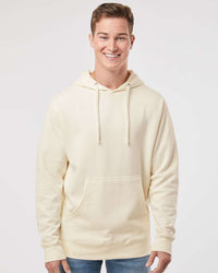 Independent Trading SS4500 Midweight Hoodie - Bone