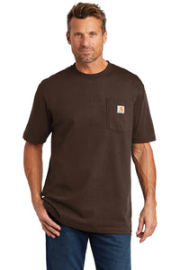 Carhartt K87 Workwear Pocket T-Shirt - Dark Brown