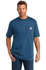 Carhartt K87 Workwear Pocket T-Shirt - Stream Blue
