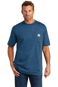 Carhartt K87 Workwear Pocket T-Shirt - Stream Blue
