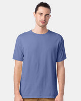 Hanes ComfortWash GDH100 Garment-Dyed T-Shirt - Frontier Blue
