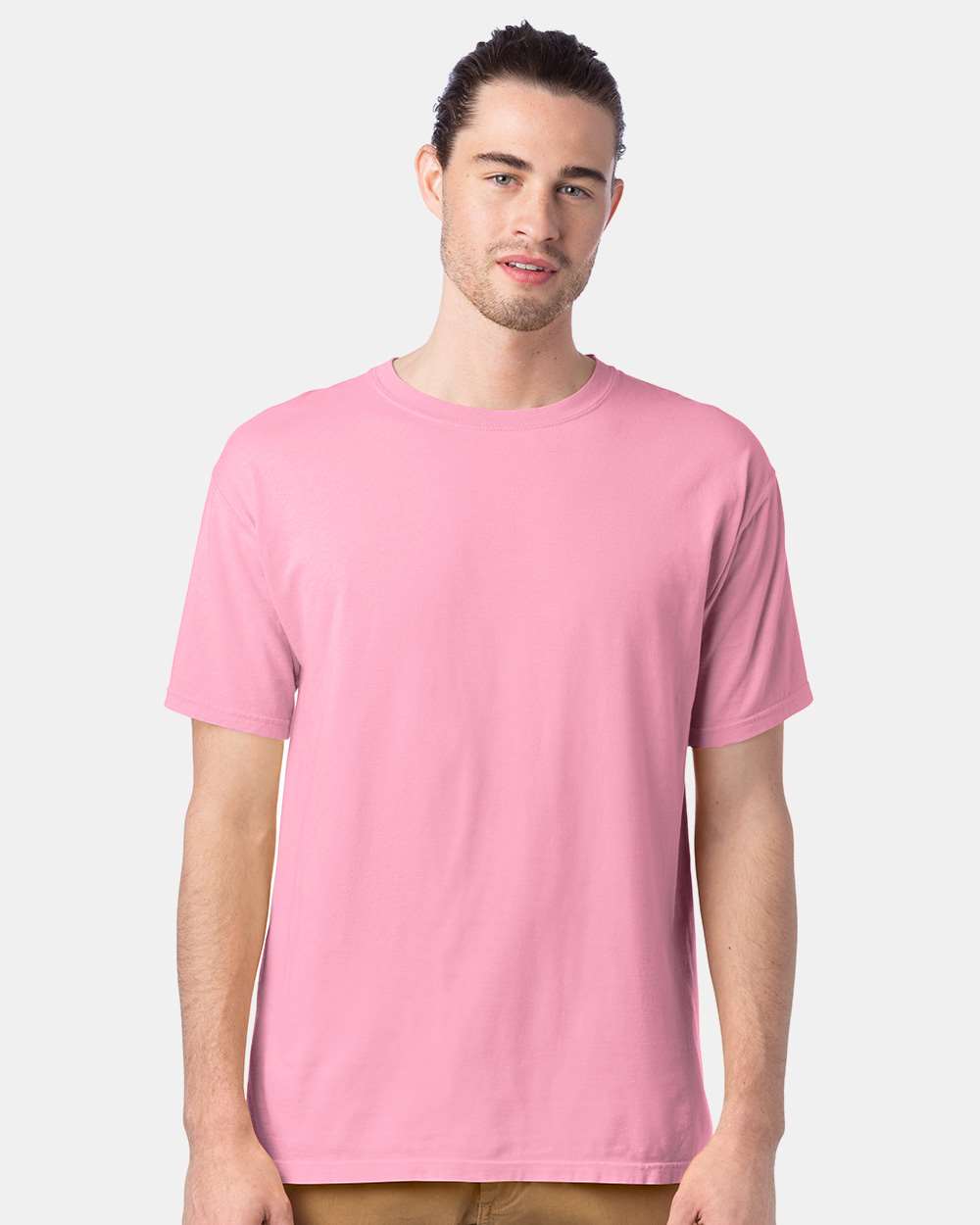 Hanes ComfortWash GDH100 Garment-Dyed T-Shirt - Cotton Candy