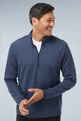 Adidas Men's 3-Stripes Quarter-Zip Sweater Pullover A554