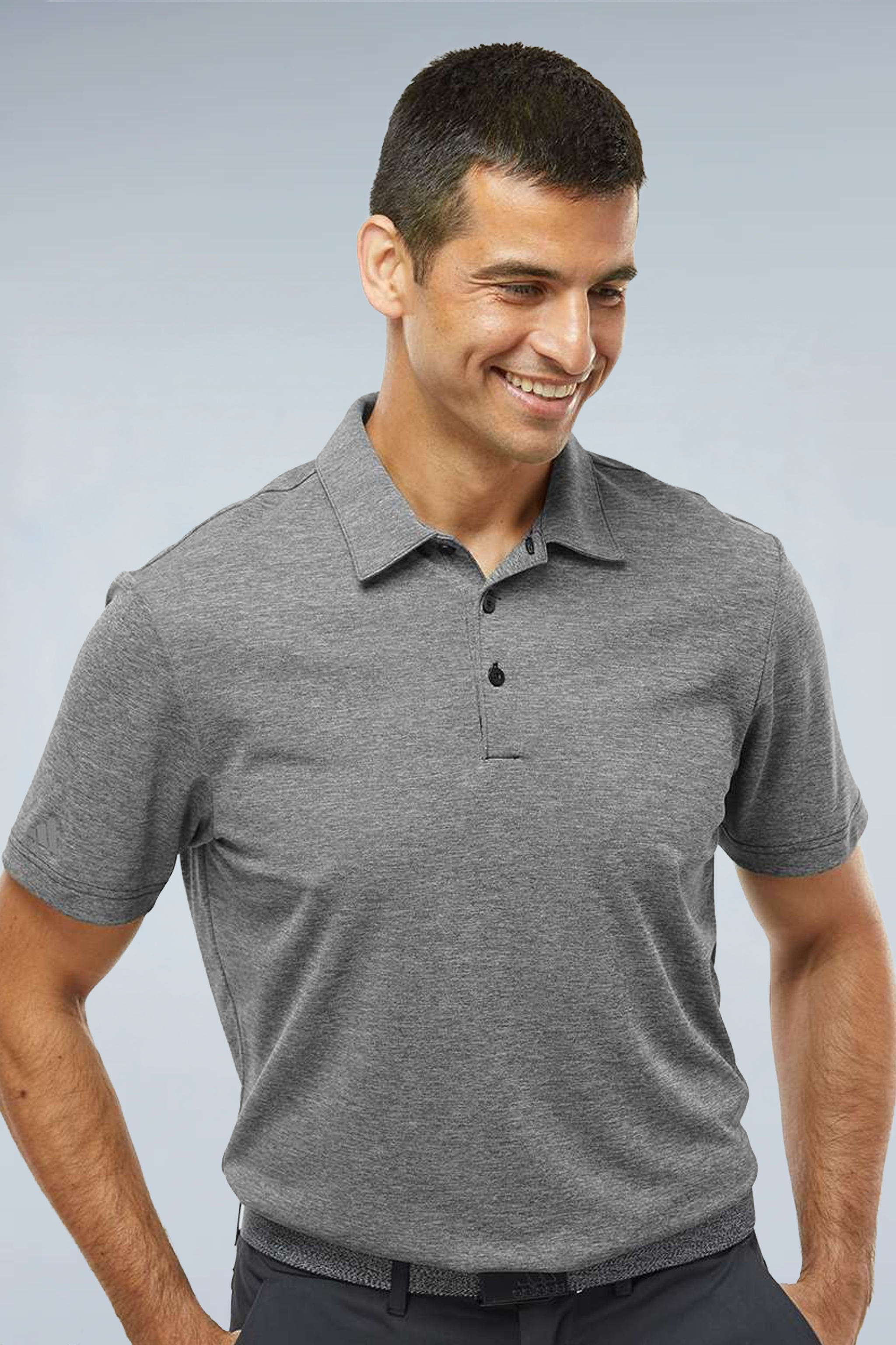Adidas Men's Heathered Polo A582